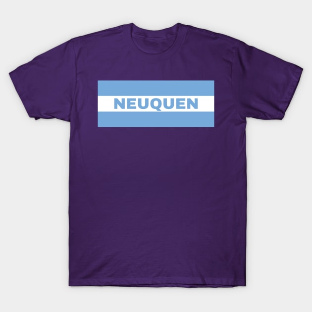 Neuquen City in Argentina Flag T-Shirt by aybe7elf